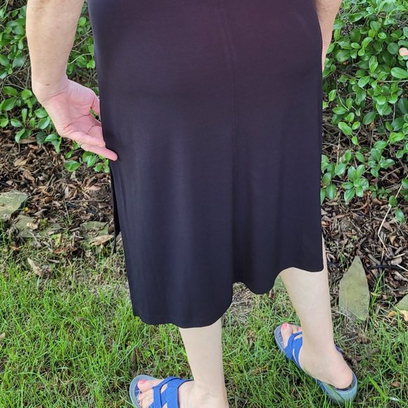 Chico's, Black over white one-piece, Size 2.0 - Picture 4 of 4